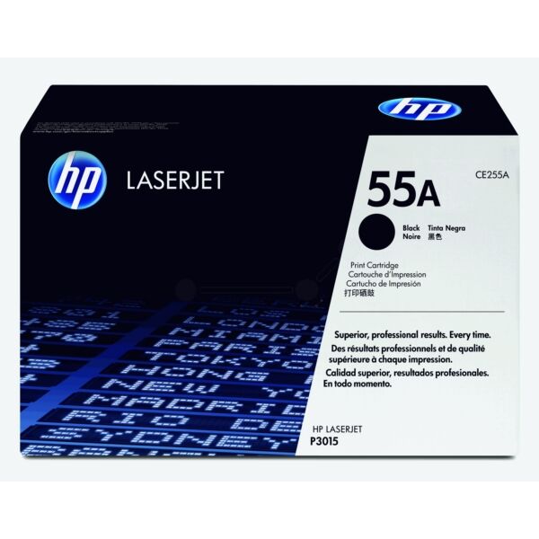 HP Original HP LaserJet Pro MFP M 521 dn Toner (55A / CE 255 A) schwarz, 6.000 Seiten, 2,59 Rp pro Seite