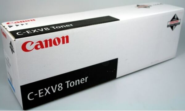 Canon Original Canon imageRUNNER C 3220 n Toner (C-EXV 8 / 7629 A 002) schwarz, 25.000 Seiten, 0,31 Rp pro Seite, Inhalt: 530 g