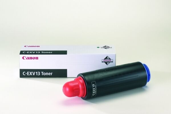 Canon Original Canon C-EXV 13 / 0279 B 002 Toner schwarz, 45.000 Seiten, 0,19 Rp pro Seite, Inhalt: 2.000 g