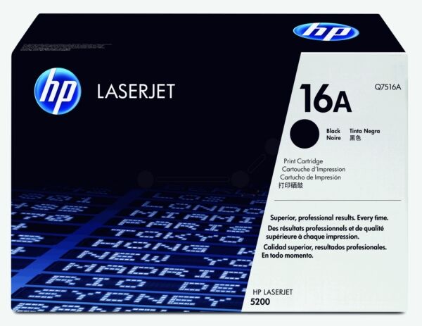 HP Kompatibel zu Canon LBP-6535 Toner (16A / Q 7516 A) schwarz, 12.000 Seiten, 1,93 Rp pro Seite von HP