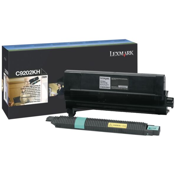 Lexmark Original Lexmark Optra C 920 Series Toner (C9202KH) schwarz, 15.000 Seiten, 1,36 Rp pro Seite