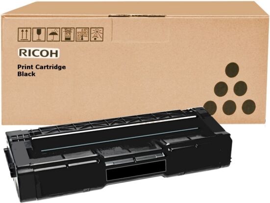 Ricoh Original Ricoh Aficio SP C 230 Series Toner (TYPE SPC 310 HE / 406479) schwarz, 6.500 Seiten, 1,65 Rp pro Seite