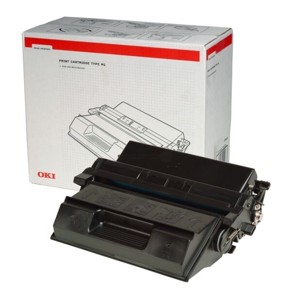 Oki Original OKI B 6100 DN Toner (09004058) schwarz, 15.000 Seiten, 1,84 Rp pro Seite - ersetzt Tonerkartusche 09004058 für OKI B 6100DN