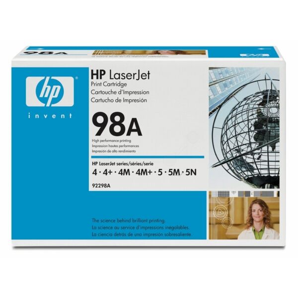 HP Kompatibel zu Canon LBP-1260 Series Toner (98A / 92298 A) schwarz, 6.800 Seiten, 1,47 Rp pro Seite von HP