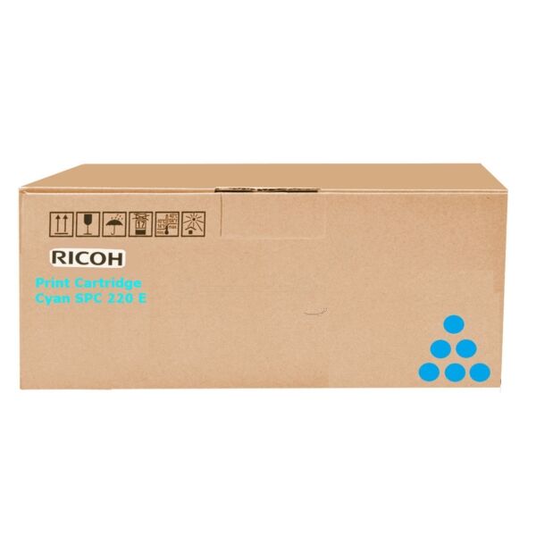 Ricoh Kompatibel zu Infotec Aficio SP C 220 Series Toner (TYPE SPC 220 E / 406097) cyan, 2.000 Seiten, 4,22 Rp pro Seite von Ricoh