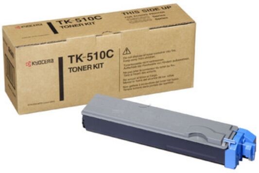 Kyocera Original Kyocera FS-C 5030 N Toner (TK-510 C / 1T02F3CEU0) cyan, 8.000 Seiten, 1,78 Rp pro Seite