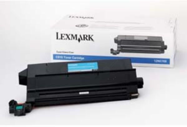 Lexmark Original Lexmark Optra C 912 DN Toner (12N0768) cyan, 14.000 Seiten, 0,54 Rp pro Seite - ersetzt Tonerkartusche 12N0768 für Lexmark Optra C 912DN