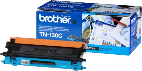 Brother Original Brother HL-4040 CDNLT Toner (TN-130 C) cyan, 1.500 Seiten, 5,48 Rp pro Seite - ersetzt Tonerkartusche TN130C für Brother HL-4040CDNLT