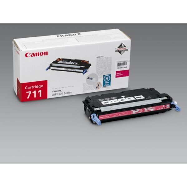 Canon Original Canon i-SENSYS MF 9200 Series Toner (711M / 1658 B 002) magenta, 6.000 Seiten, 2,86 Rp pro Seite