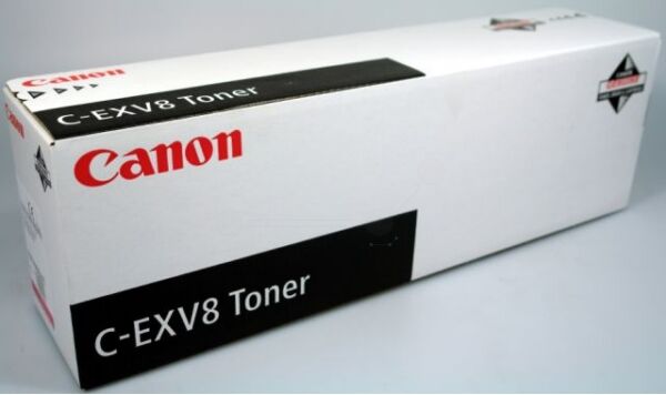 Canon Original Canon imageRUNNER C 3220 n Toner (C-EXV 8 / 7627 A 002) magenta, 25.000 Seiten, 0,53 Rp pro Seite, Inhalt: 470 g