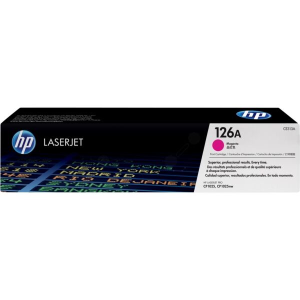 HP Original HP LaserJet Pro 100 Color MFP M 175 nw Toner (126A / CE 313 A) magenta, 1.000 Seiten, 6,11 Rp pro Seite