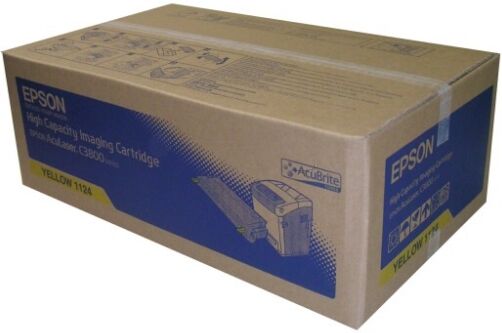 Epson Original Epson Aculaser C 3800 N Toner (1124 / C 13 S0 51124) gelb, 9.000 Seiten, 3,79 Rp pro Seite