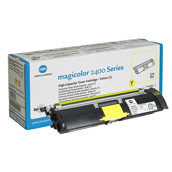 Konica Minolta Original Konica Minolta A00W132 / 171-0589-005 Toner gelb, 4.500 Seiten, 2,1 Rp pro Seite