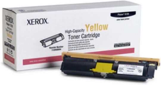 Xerox Original Xerox Phaser 6120 N Toner (113 R 00694) gelb, 4.500 Seiten, 0,81 Rp pro Seite - ersetzt Tonerkartusche 113R00694 für Xerox Phaser 6120N