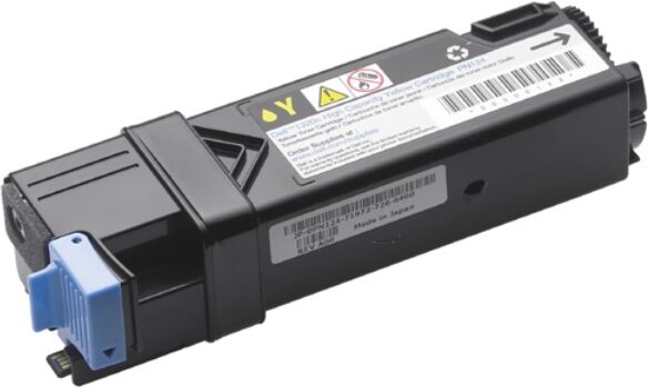 Dell Original Dell 1320 cn Toner (T104C / 593-10264) gelb, 1.000 Seiten, 9,87 Rp pro Seite - ersetzt Tonerkartusche T104C / 59310264 für Dell 1320cn