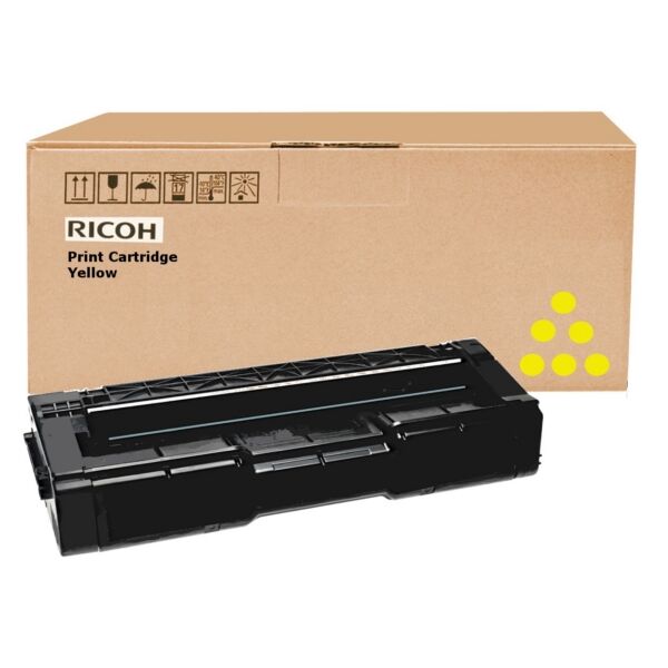 Ricoh Kompatibel zu Lanier SP C 240 Series Toner (TYPE SPC 310 HE / 406482) gelb, 6.000 Seiten, 2,15 Rp pro Seite von Ricoh