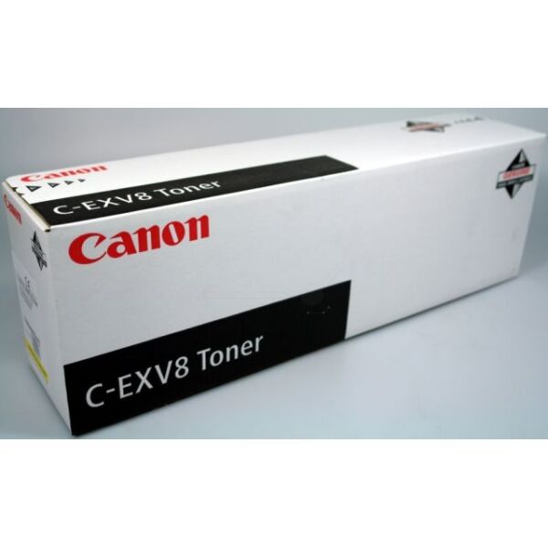 Canon Original Canon IR-C 3200 n Toner (C-EXV 8 / 7626 A 002) gelb, 25.000 Seiten, 0,48 Rp pro Seite, Inhalt: 470 g