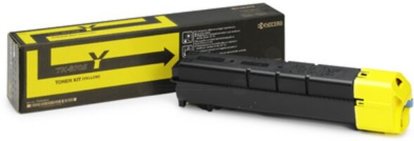 Kyocera Original Kyocera TASKalfa 7500 Series Toner (TK-8705 Y / 1T02K9ANL0) gelb, 30.000 Seiten, 0,34 Rp pro Seite