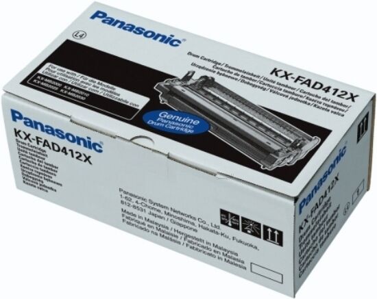 Panasonic Original Panasonic KX-MB 2010 Trommel (KX-FAD 412 X), 6.000 Seiten, 1,17 Rp pro Seite - ersetzt Trommeleinheit KXFAD412X für Panasonic KX-MB2010