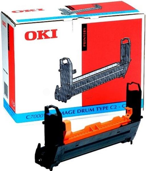 Oki Original OKI C 7500 DXN Trommel (TYPE C4 / 41962807) cyan, 23.000 Seiten, 1,01 Rp pro Seite