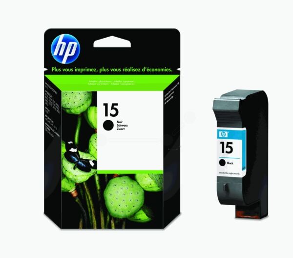 HP Original HP Color Copier 310 Tintenpatrone (15 / C 6615 DE) schwarz, 500 Seiten, 10,04 Rp pro Seite, Inhalt: 25 ml