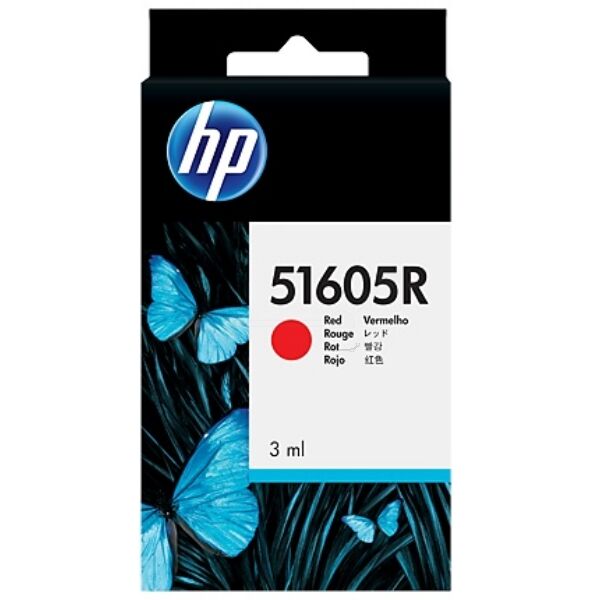 HP Kompatibel zu Canon BP 1010 D Tintenpatrone (51605 R) rot, 500 Seiten, 2,99 Rp pro Seite, Inhalt: 3 ml von HP