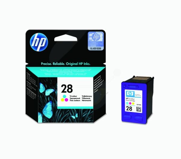 HP Original HP DeskJet 3848 Tintenpatrone (28 / C 8728 AE) farbe, 240 Seiten, 8,19 Rp pro Seite, Inhalt: 8 ml