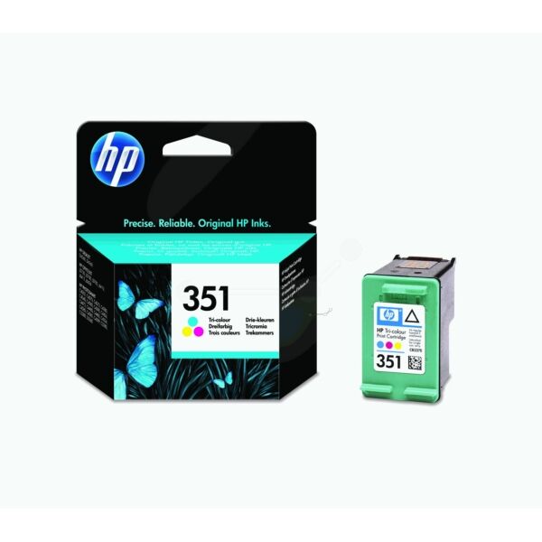 HP Original HP PhotoSmart C 4488 Tintenpatrone (351 / CB 337 EE) farbe, 170 Seiten, 14,53 Rp pro Seite, Inhalt: 3 ml
