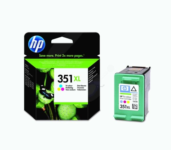 HP Original HP PhotoSmart C 5200 Series Tintenpatrone (351XL / CB 338 EE) farbe, 580 Seiten, 9,71 Rp pro Seite, Inhalt: 14 ml