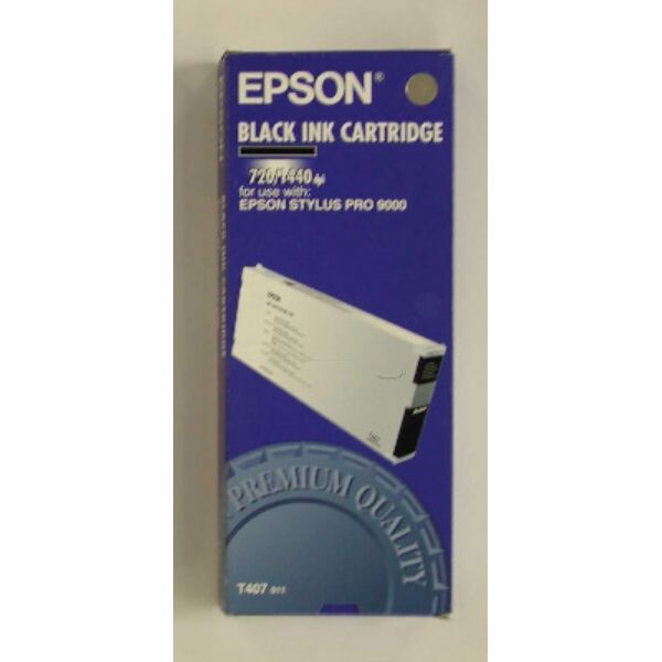 Epson Kompatibel zu Kodak PRO LFP 3043 Tintenpatrone (T407 / C 13 T 407011) schwarz, 6.400 Seiten, 1,64 Rp pro Seite, Inhalt: 220 ml von Epson