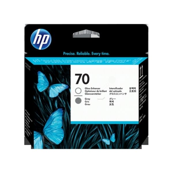 HP Original HP DesignJet Z 3200 44 Inch Tintenpatrone (70 / C 9410 A) grau, Inhalt: 130 ml
