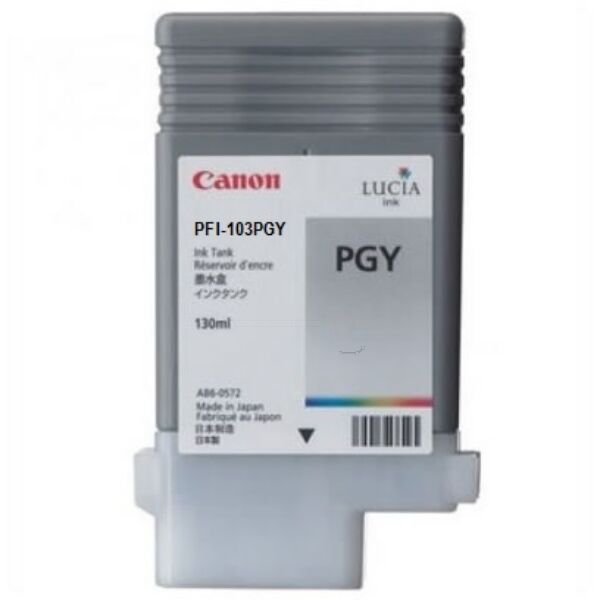 Canon Original Canon imagePROGRAF IPF 5100 Tintenpatrone (PFI-103 PGY / 2214 B 001) multicolor, Inhalt: 130 ml