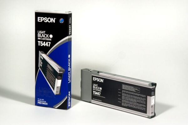 Epson Original Epson Stylus Pro 7600 Tintenpatrone (T5447 / C 13 T 544700) schwarz, Inhalt: 220 ml