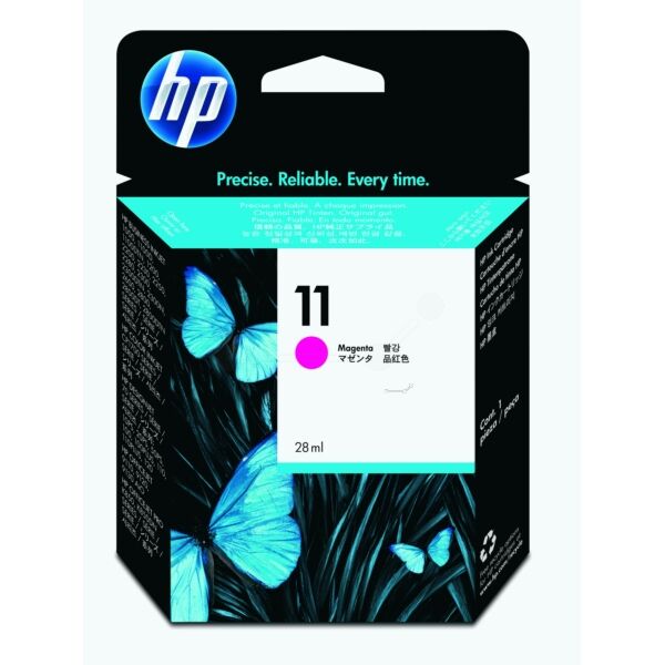 HP Original HP Color InkJet CP 1700 PS Tintenpatrone (11 / C 4837 AE) magenta, 2.000 Seiten, 3,01 Rp pro Seite, Inhalt: 28 ml