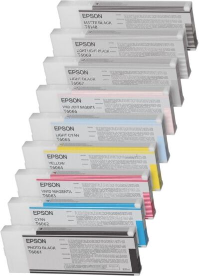 Epson Original Epson C 13 T 606600 / T6066 Tintenpatrone photomagenta, Inhalt: 220 ml - ersetzt Epson C13T606600 / T6066 Druckerpatrone