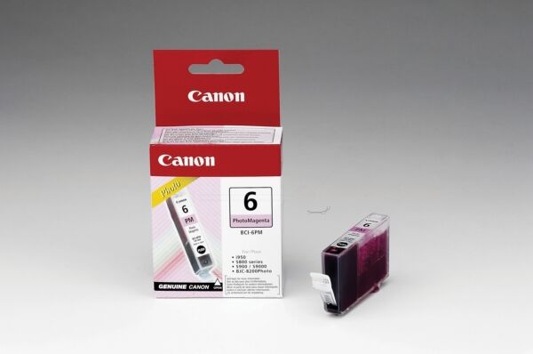 Canon Original Canon I 900 D Tintenpatrone (BCI-6 PM / 4710 A 002) photomagenta, 280 Seiten, 3,91 Rp pro Seite, Inhalt: 13 ml