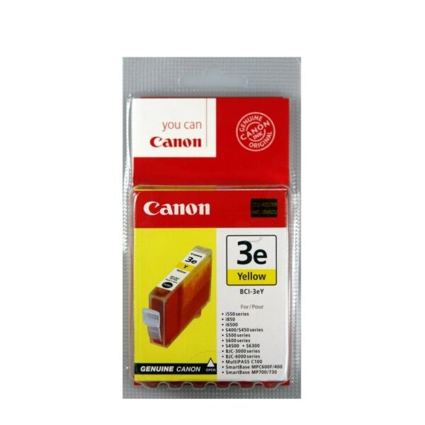 Canon Original Canon S 630 Tintenpatrone (BCI-3 EY / 4482 A 002) gelb, 390 Seiten, 2,9 Rp pro Seite, Inhalt: 14 ml