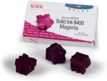 Xerox Original Xerox Phaser 8400 N Tintenpatrone (108 R 00606) magenta Multipack (3 St.), 3.400 Seiten, 3,62 Rp pro Seite