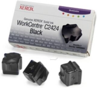 Xerox Original Xerox WorkCentre 2424 ADN Tintenpatrone (108 R 00663) schwarz Multipack (3 St.), 3.400 Seiten, 0,85 Rp pro Seite