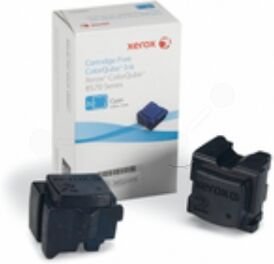 Xerox Original Xerox ColorQube 8570 N Tintenpatrone (108 R 00931) cyan Multipack (2 St.), 4.400 Seiten, 3,23 Rp pro Seite