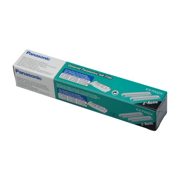 Panasonic Original Panasonic KX-FC 275 Inkfilm (KX-FA 52 X) schwarz Multipack (2 St.), 90 Seiten, 26,11 Rp pro Seite