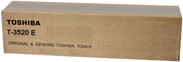 Toshiba Original Toshiba E-Studio 350 Toner (T-3520 E / 6AJ00000037) schwarz, 21.000 Seiten, 0,05 Rp pro Seite, Inhalt: 675 g