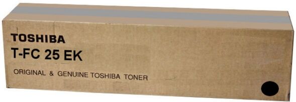 Toshiba Original Toshiba E-Studio 3040 C SE Toner (T-FC 25 EK / 6AJ00000075) schwarz, 34.200 Seiten, 0,17 Rp pro Seite