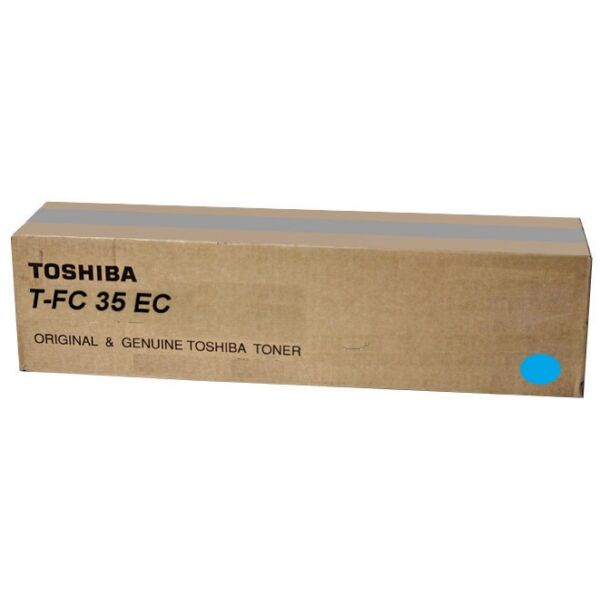 Toshiba Original Toshiba E-Studio 3500 C PRO Toner (T-FC 35 EC / 6AJ00000050) cyan, 21.000 Seiten, 0,5 Rp pro Seite