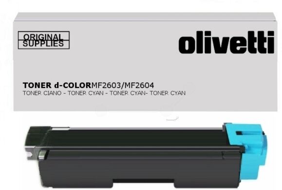 Olivetti Original Olivetti B0947 Toner cyan, 5.000 Seiten, 2,67 Rp pro Seite - ersetzt Olivetti B0947 Tonerkartusche