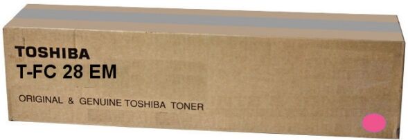 Toshiba Original Toshiba E-Studio 2820 C Toner (T-FC 28 EM / 6AJ00000048) magenta, 24.000 Seiten, 0,41 Rp pro Seite