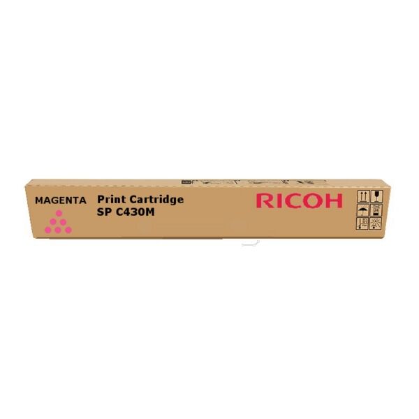 Ricoh Original Ricoh SP C 440 DN Toner (TYPE SPC 430 E / 821076) magenta, 24.000 Seiten, 0,95 Rp pro Seite