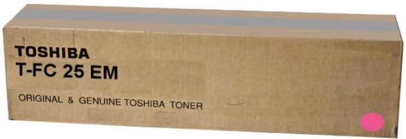 Toshiba Original Toshiba E-Studio 2040 C Toner (T-FC 25 EM / 6AJ00000078) magenta, 26.800 Seiten, 0,39 Rp pro Seite