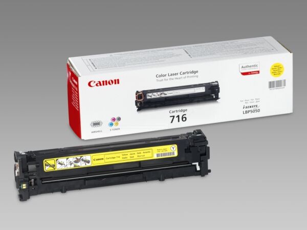 Canon Original Canon i-SENSYS MF 8080 cw Toner (716Y / 1977 B 002) gelb, 1.500 Seiten, 3,82 Rp pro Seite