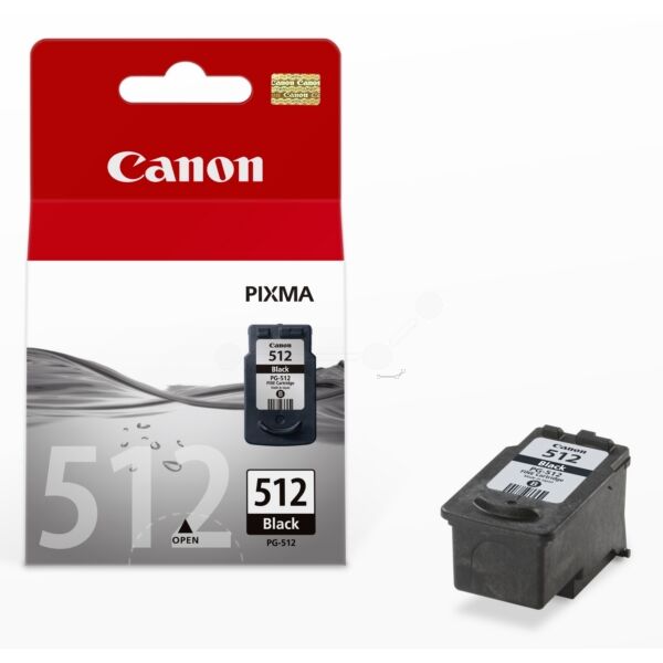 Canon Original Canon Pixma MX 350 Tintenpatrone (PG-512 / 2969 B 001) schwarz, 401 Seiten, 5,46 Rp pro Seite, Inhalt: 15 ml